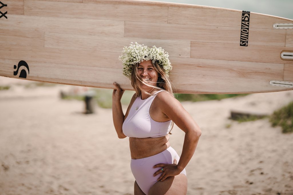 Sofie Simonsson Roxy surf företagsfoto