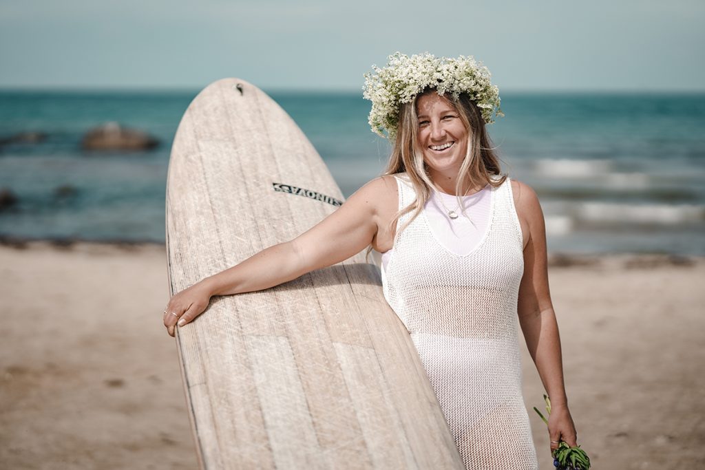 Sofie Simonsson Roxy surf företagsfoto